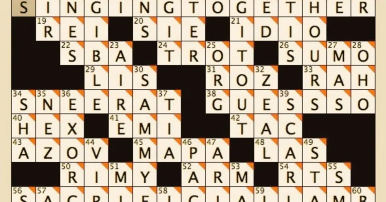 Detailed Proposal NYT Crossword