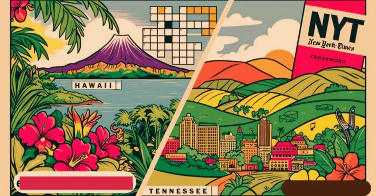 Hawaii and Tennessee NYT Crossword